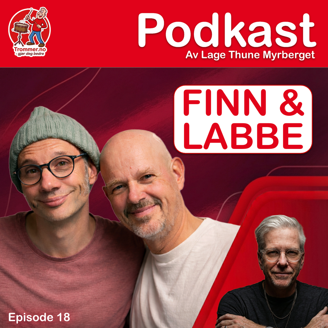 Episode 18: Labbe & Finn med Håkan Hellström