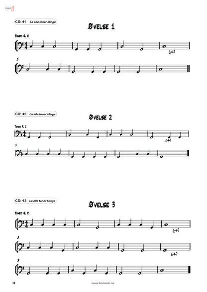 Tremolo 1 elevbok - tre enkle paukeøvelser 