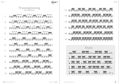 Virvel 1 trenerbok - slagtrening og teknikk for nybegynnere
