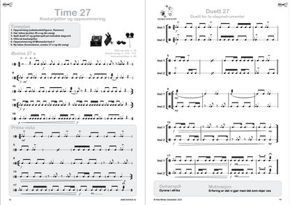 Virvel 2 trenerbok - duetter og samspillsøvelser