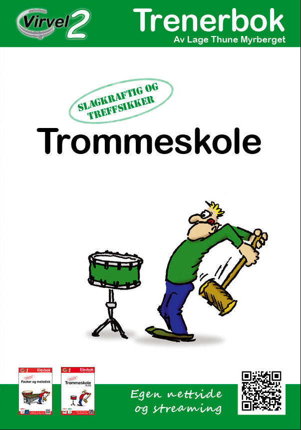 Virvel 2 trenerbok forside - pedagogisk støttemateriell