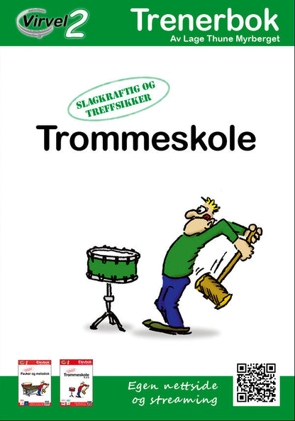 Virvel 2 trenerbok forside - pedagogisk støttemateriell