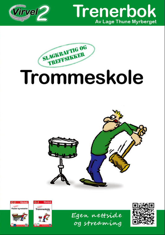 Virvel 2 trenerbok forside - pedagogisk støttemateriell