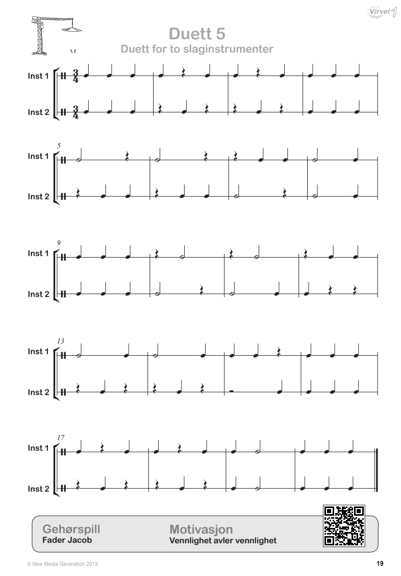 Virvel 1 trenerbok - slik er timene organisert i boken - s 2 